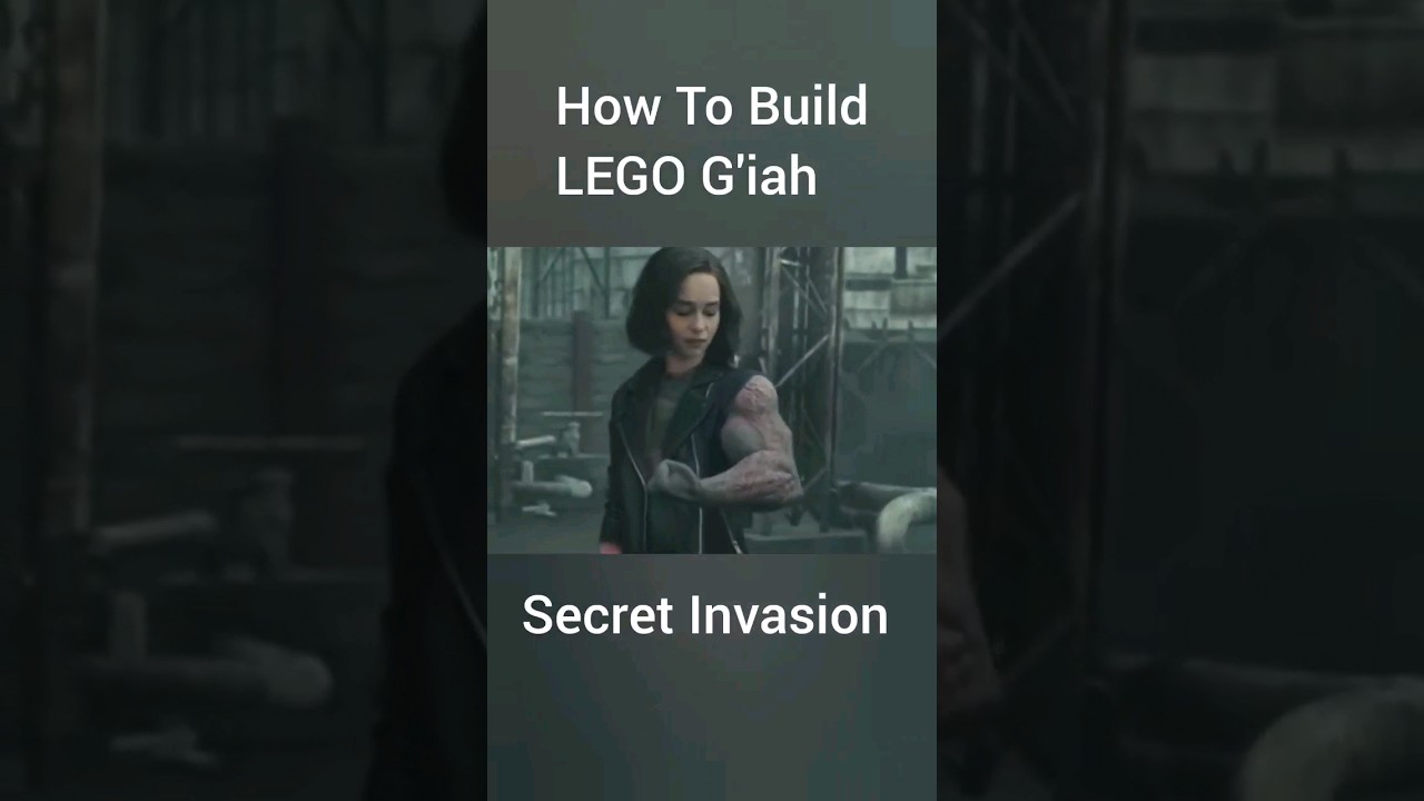G'iah (Secret Invasion Finale) LEGO How To Build Her! 